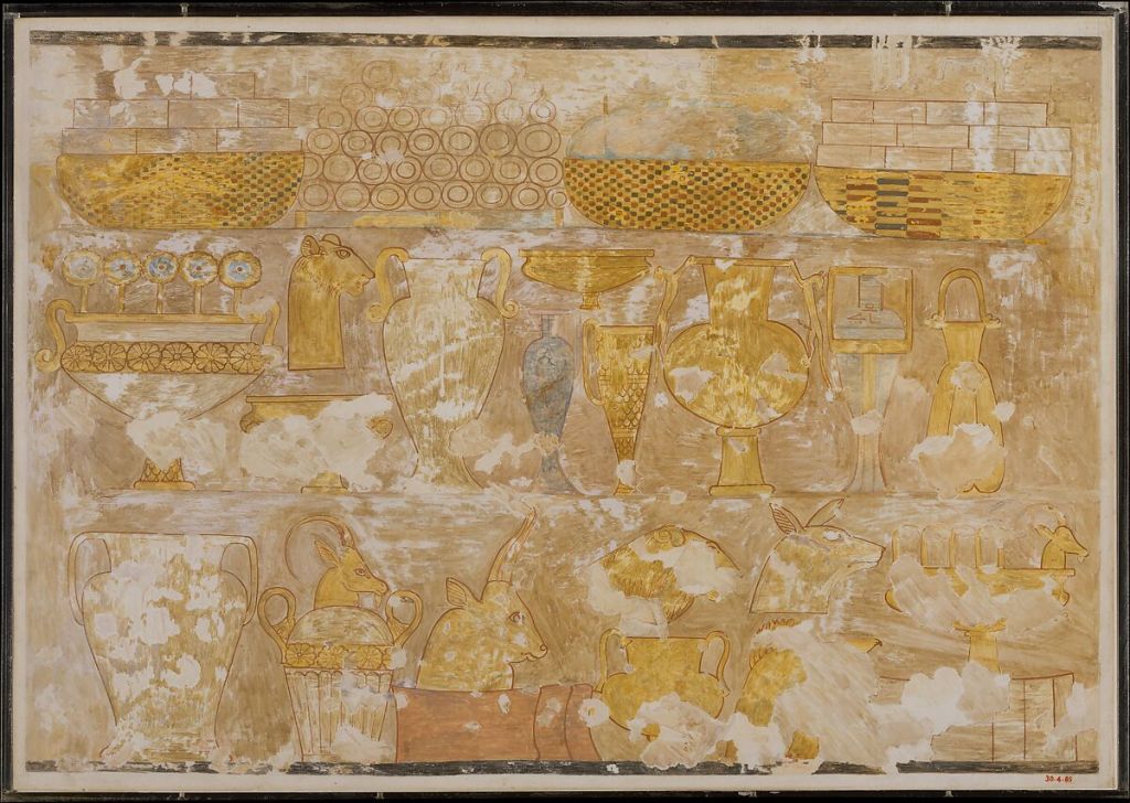 "Gifts from the Keftiu, Tomb of Rekhmire" from The Met Museum archives